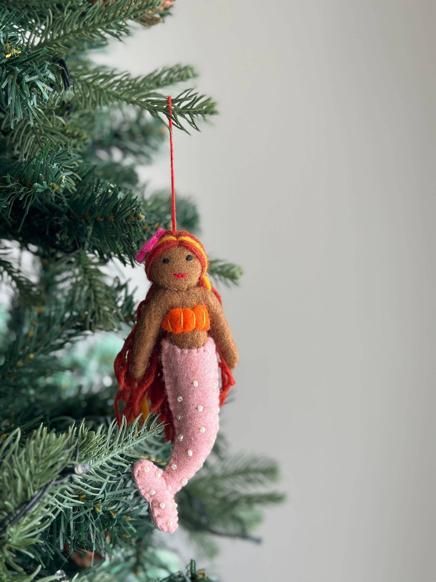Felt Ornament - Assorted Mermaid - Chickadees Wooden Toys