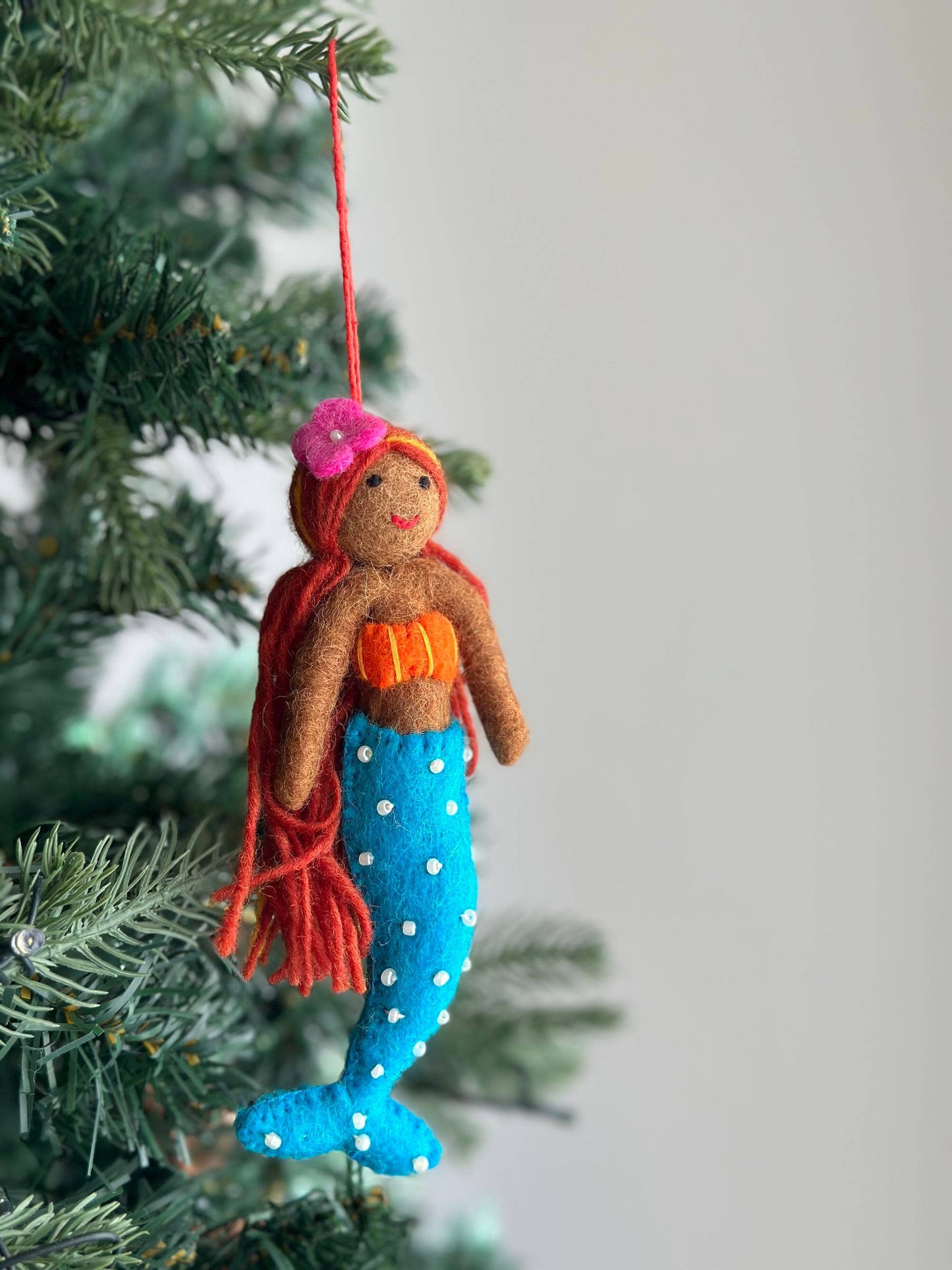 Felt Ornament - Assorted Mermaid - Chickadees Wooden Toys