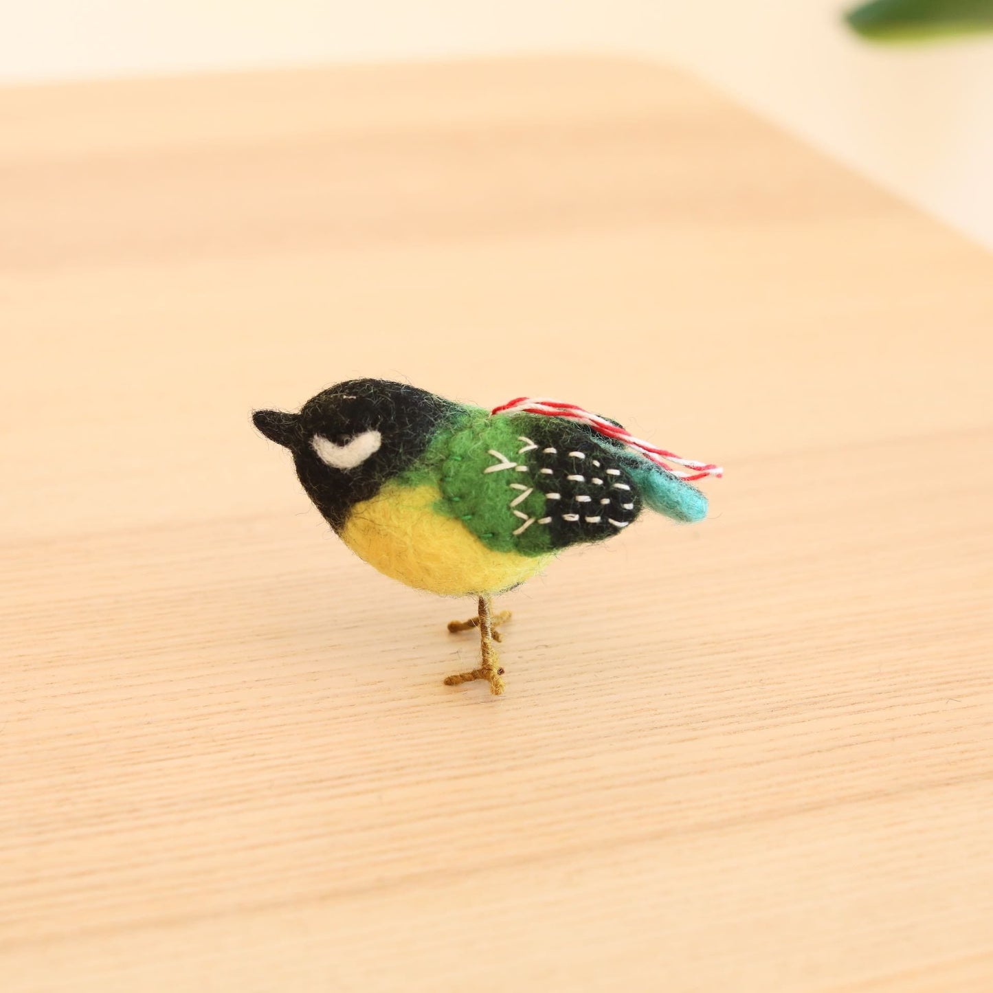 Felt Ornament - Birds - Chickadees Wooden Toys