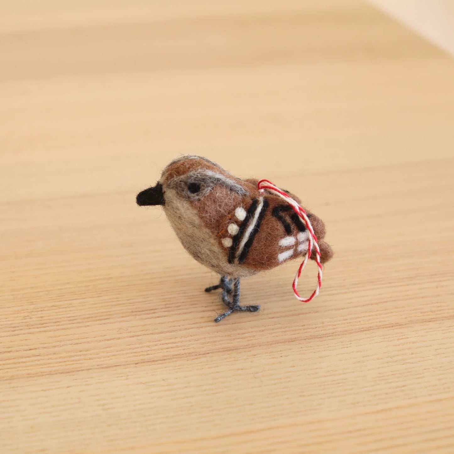 Felt Ornament - Birds - Chickadees Wooden Toys