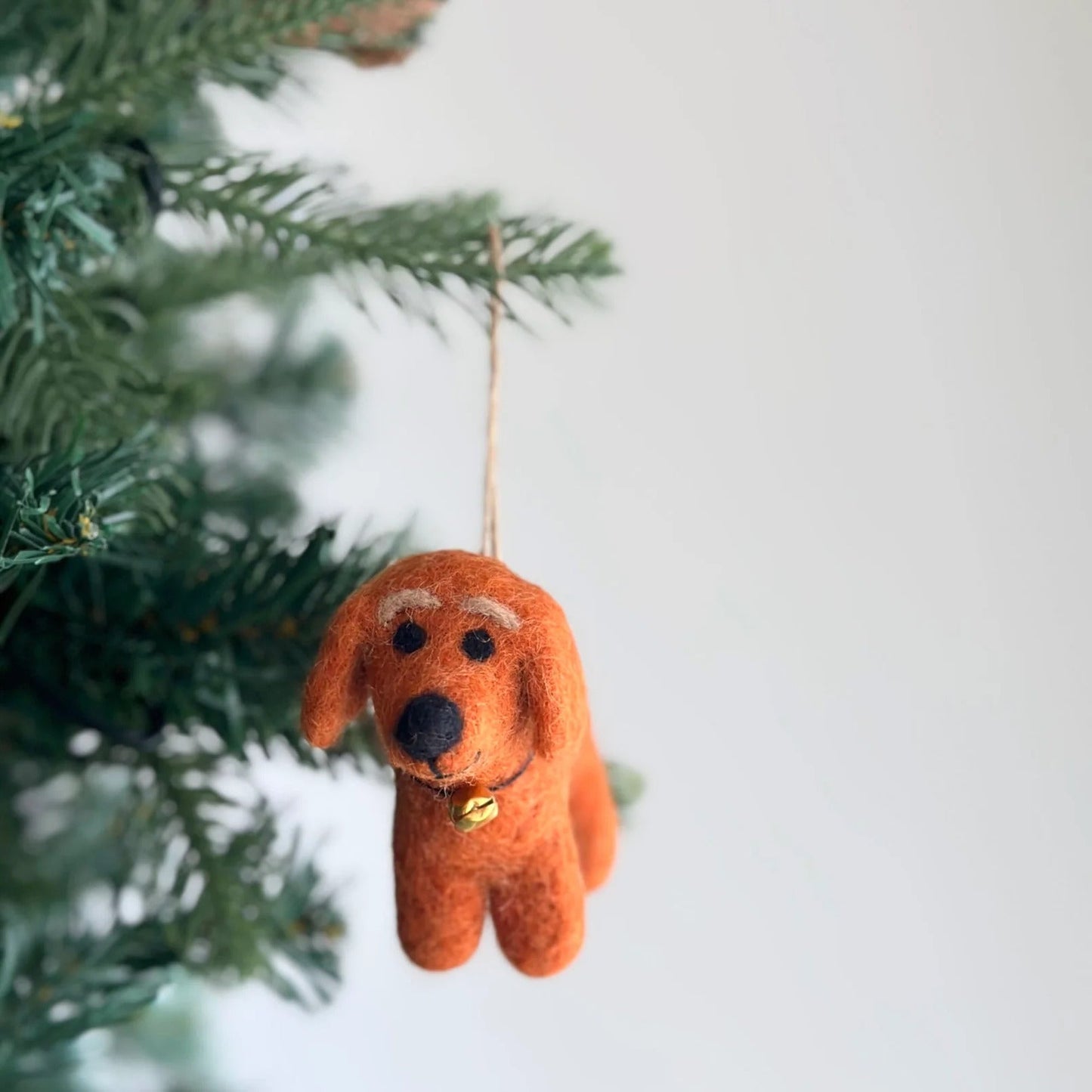 Felt Ornament - Dachshund Dogs - Chickadees Wooden Toys