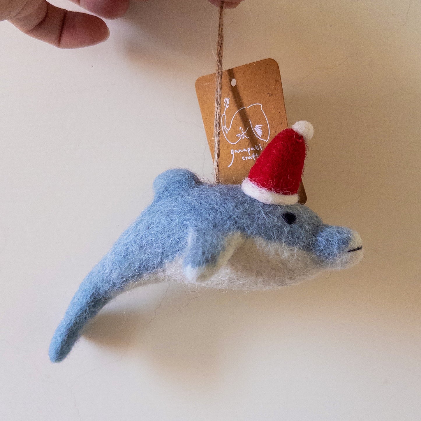 Felt Ornament - Dolphin - Chickadees Wooden Toys