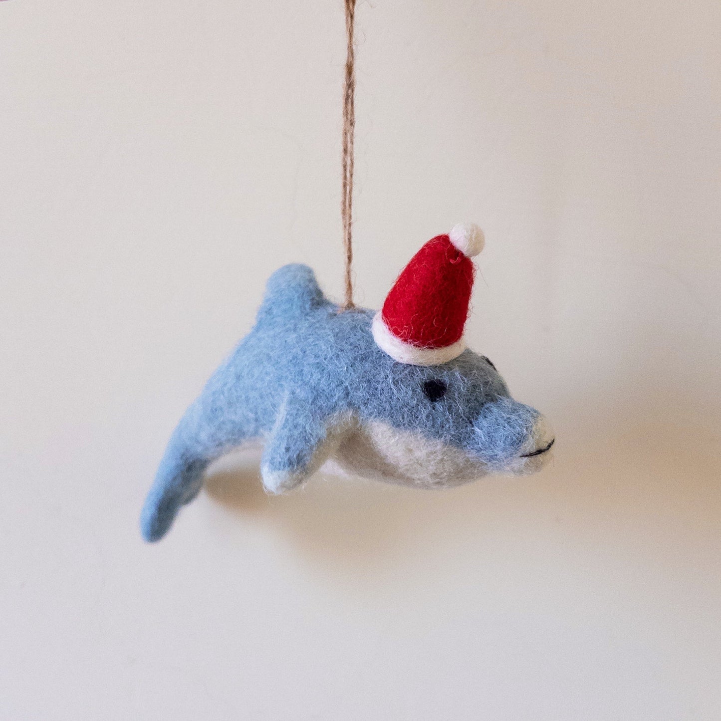 Felt Ornament - Dolphin - Chickadees Wooden Toys