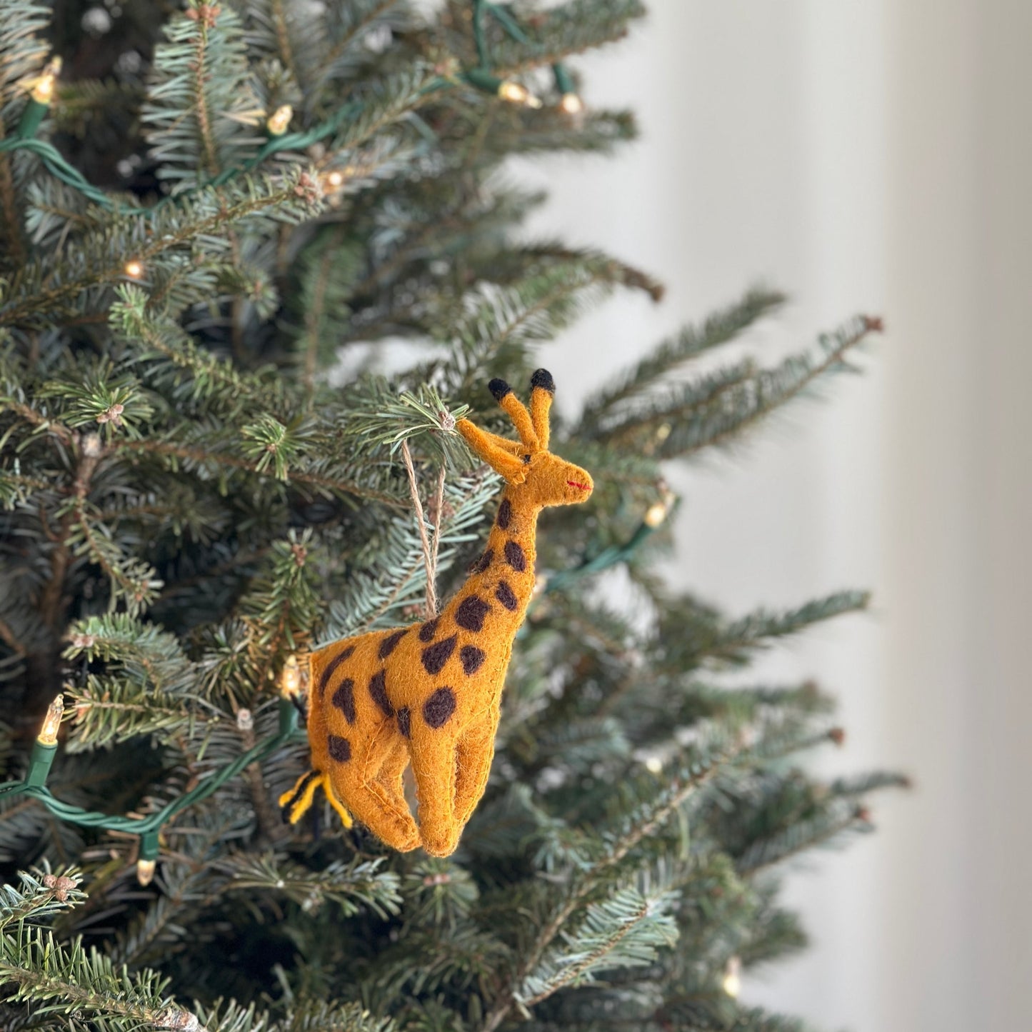 Felt Ornament - Giraffe - Chickadees Wooden Toys