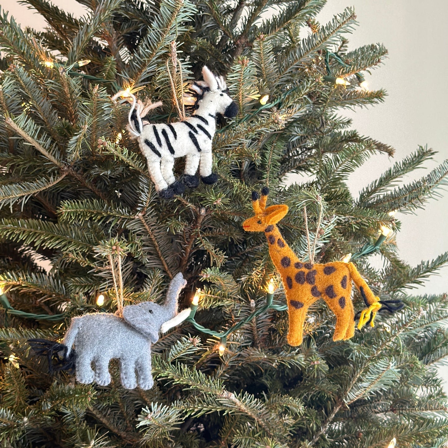 Felt Ornament - Giraffe - Chickadees Wooden Toys