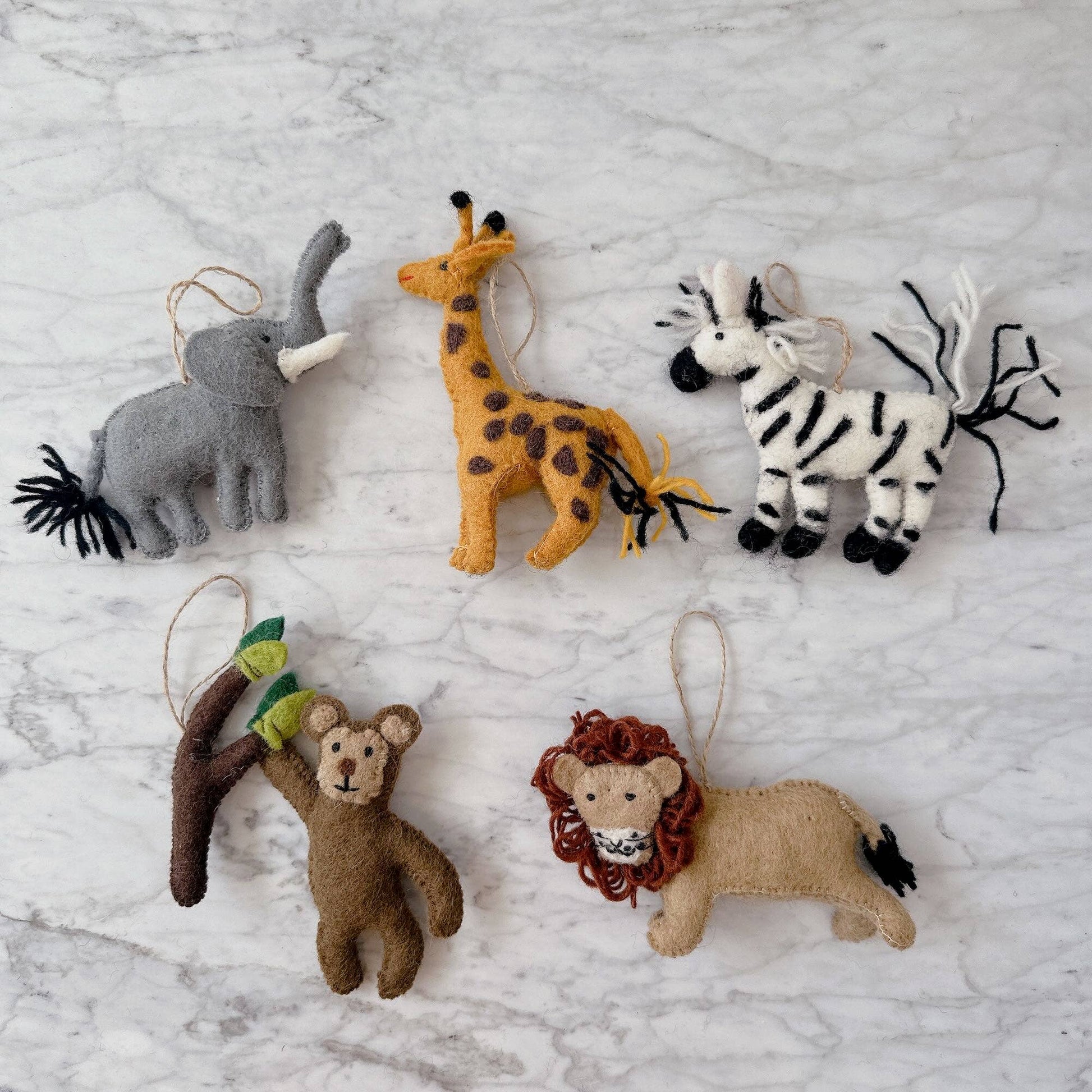 Felt Ornament - Lion - Chickadees Wooden Toys