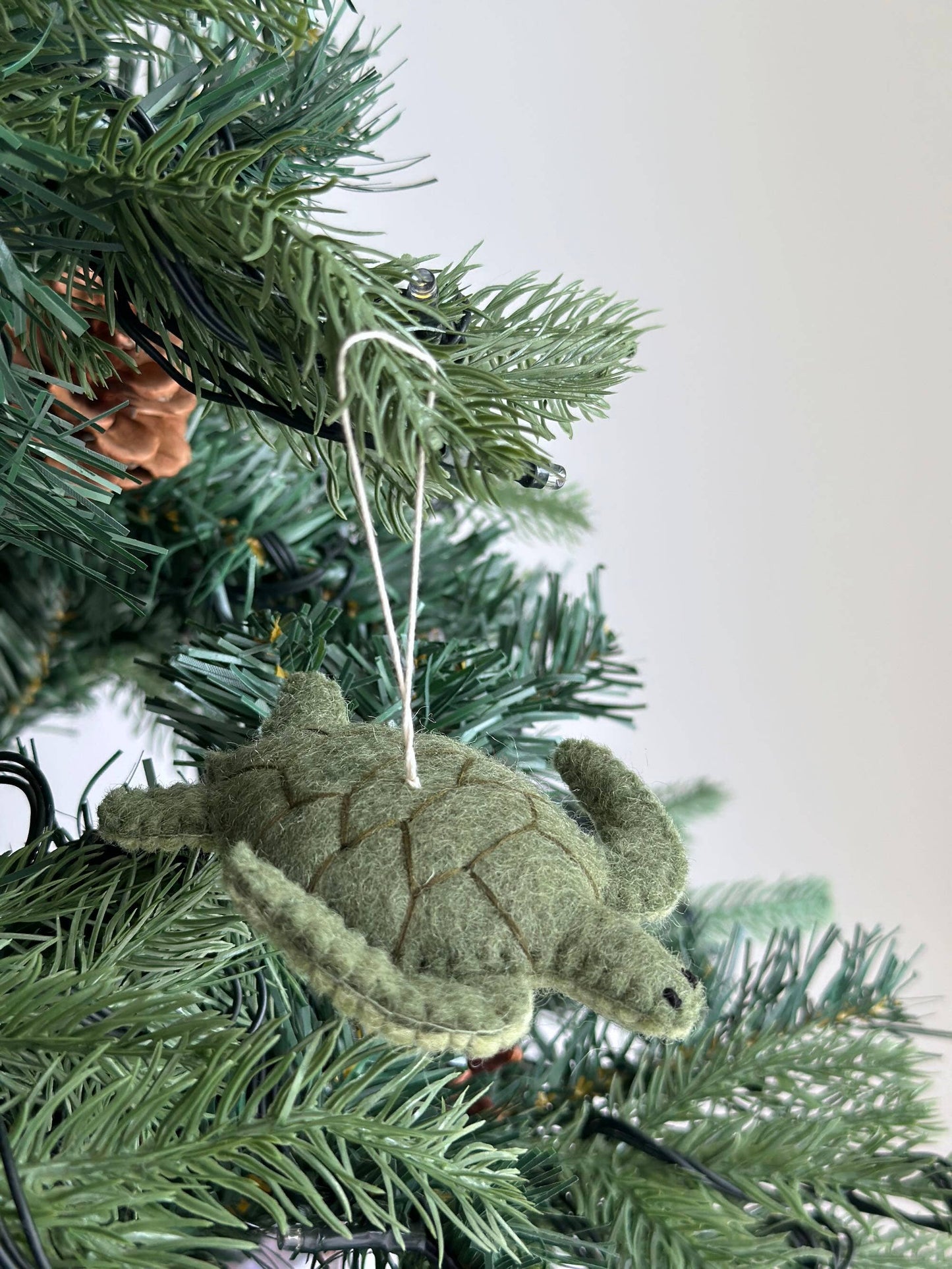 Felt Ornament - Sea Animals Theme / Sea Turtle - Chickadees Wooden Toys