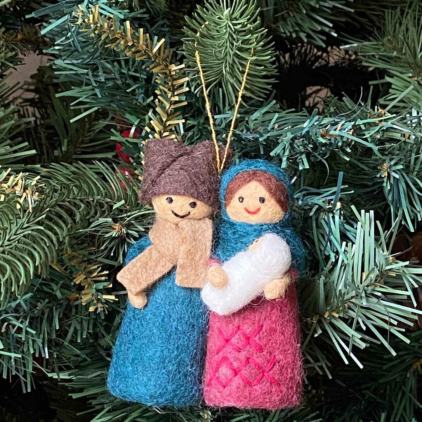 Felt Ornament - The Nativity Scene - Chickadees Wooden Toys