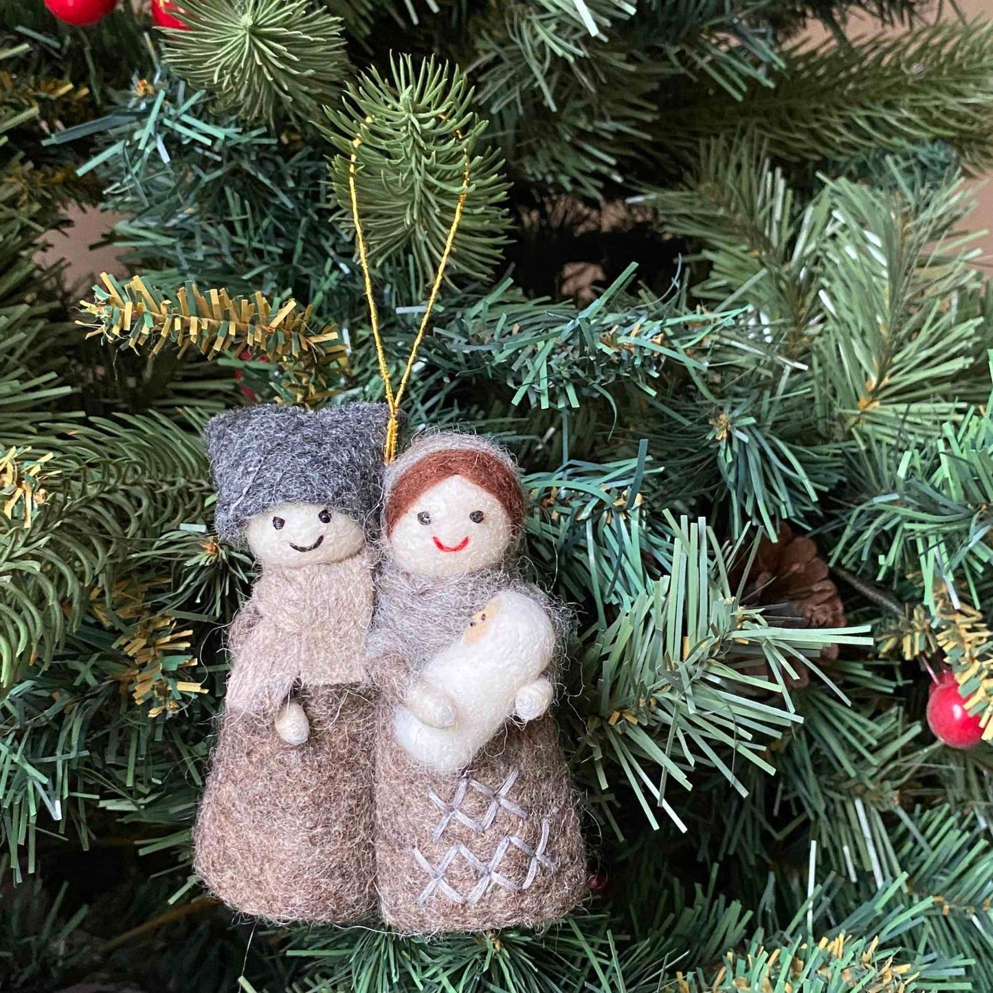 Felt Ornament - The Nativity Scene - Chickadees Wooden Toys