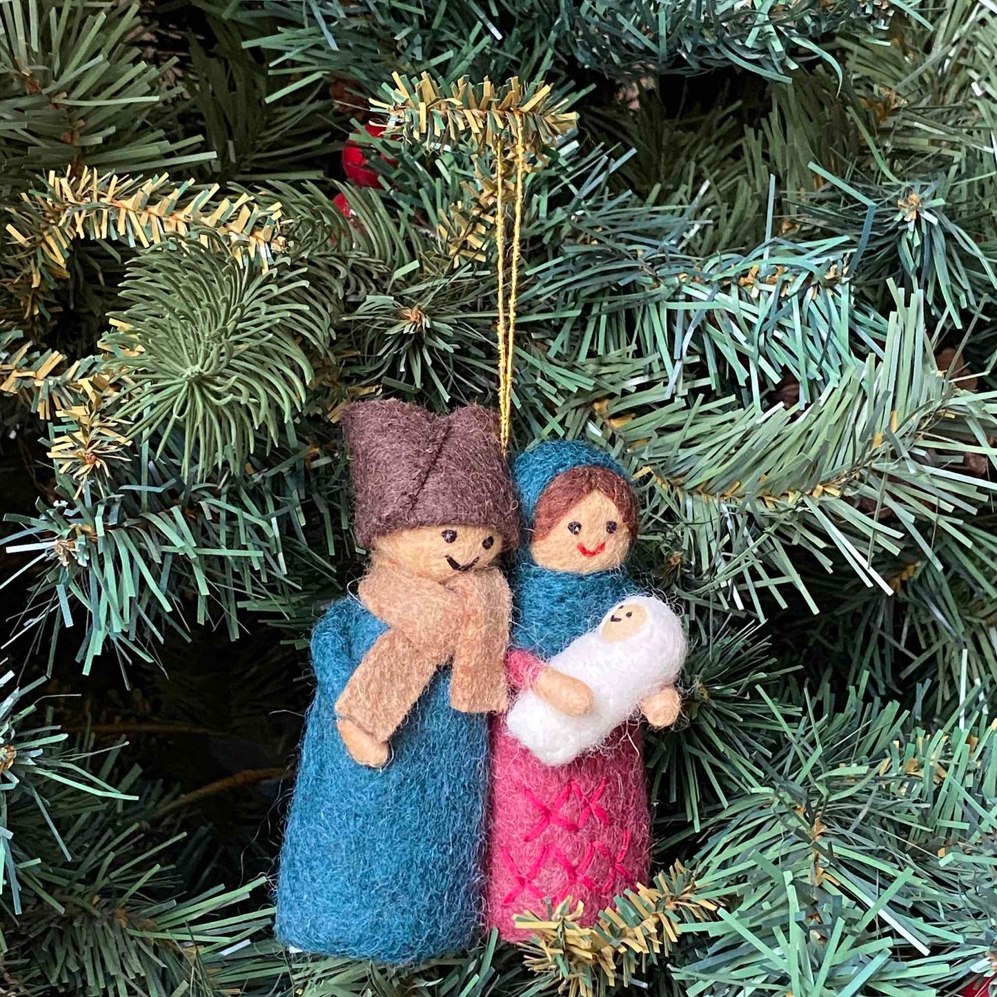 Felt Ornament - The Nativity Scene - Chickadees Wooden Toys