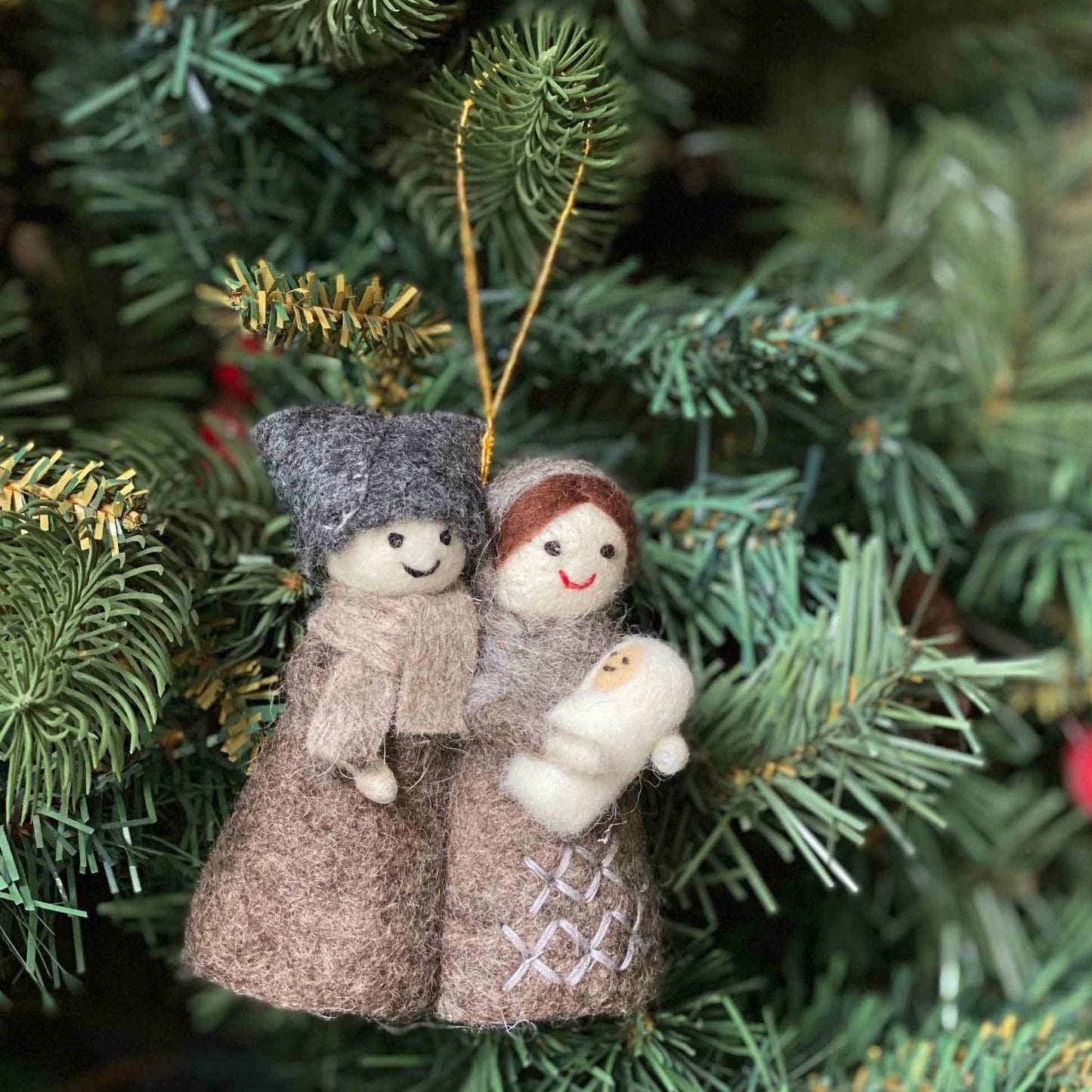 Felt Ornament - The Nativity Scene - Chickadees Wooden Toys