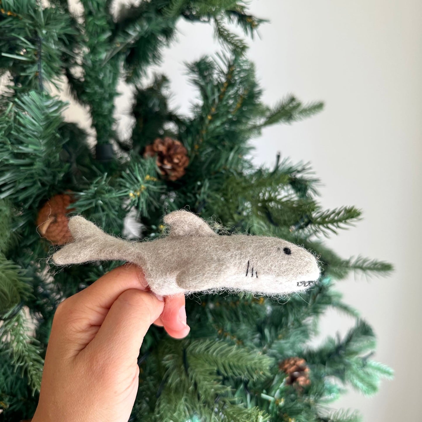 Finger Puppet: Shark - Chickadees Wooden Toys