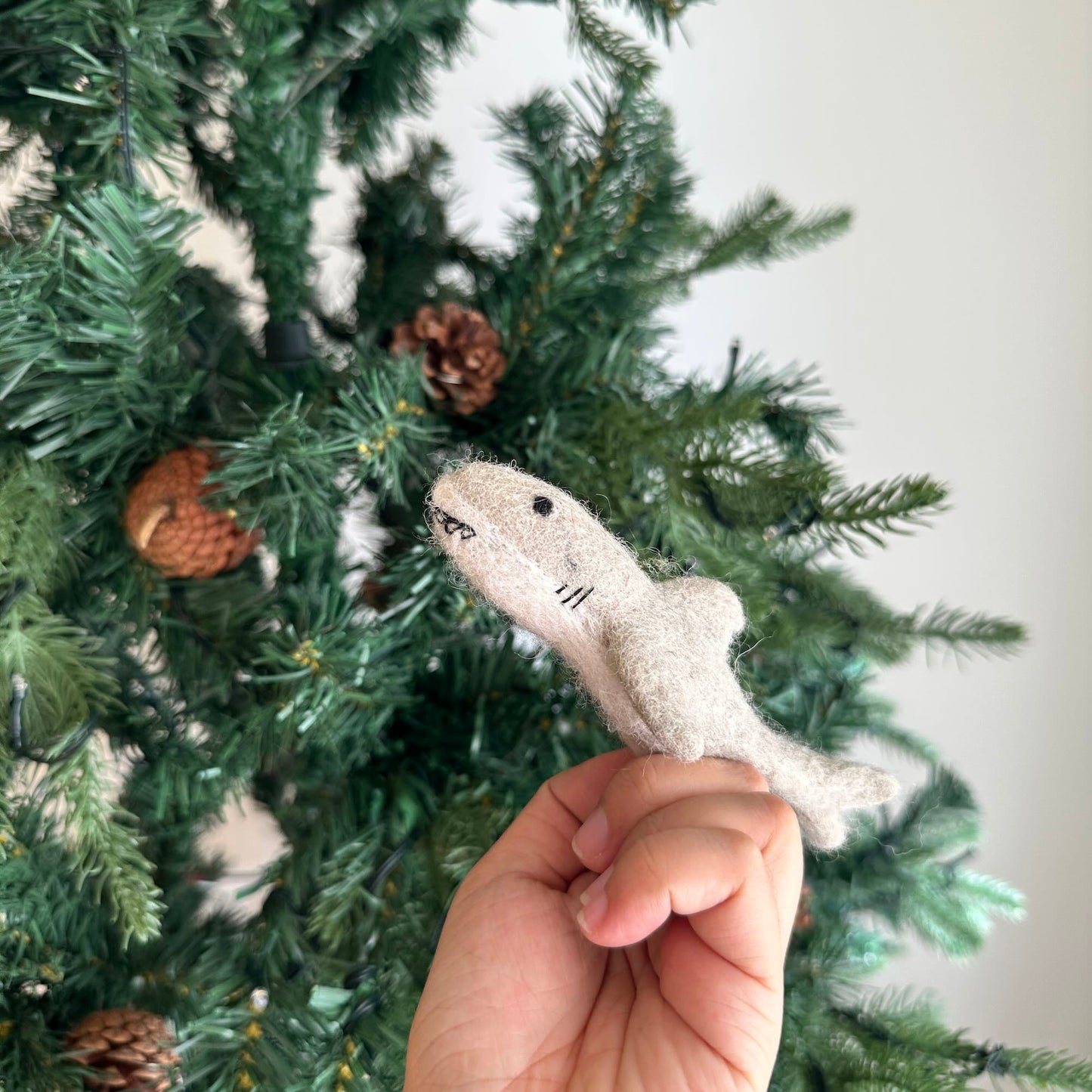Finger Puppet: Shark - Chickadees Wooden Toys