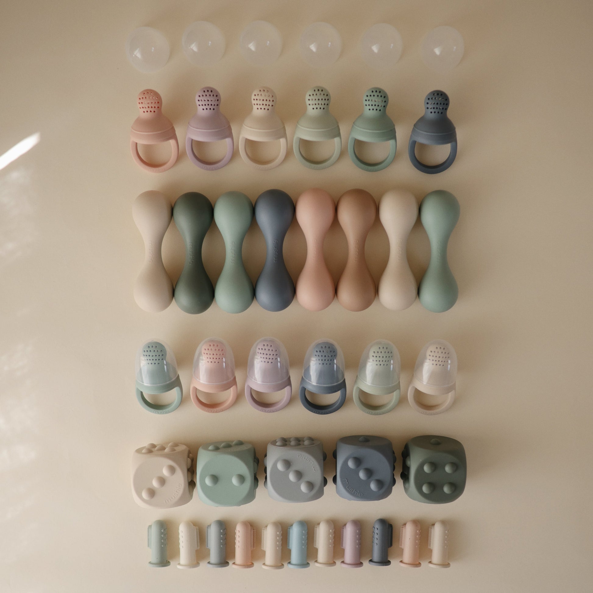 Silicone Baby Rattle Toy - Chickadees Wooden Toys