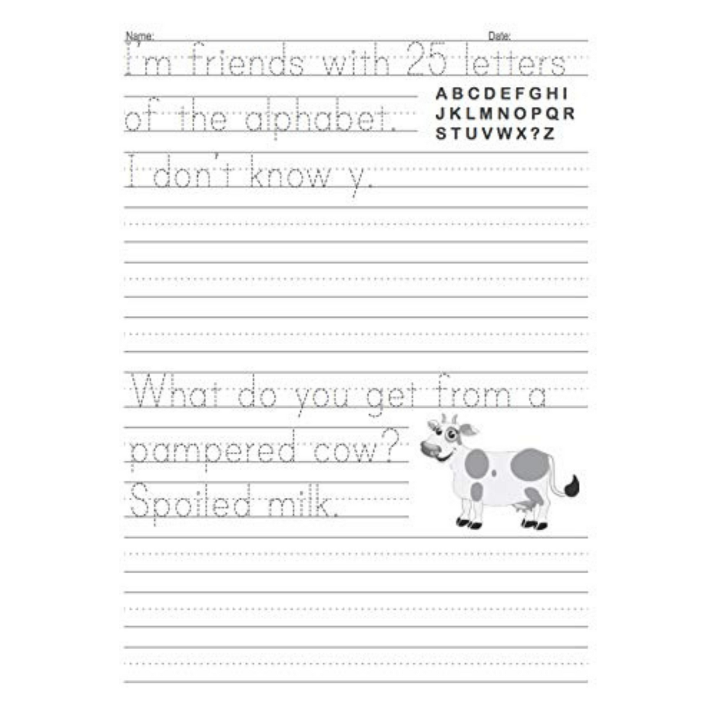 Handwriting Practice Book for Kids Ages 6-10: Printing workbook for Grades 1, 2 & 3, Learn to Trace Alphabet Letters and Numbers 1-100, Sight Words, ... and Math Drills for Grades 1, 2, 3 & 4) - Chickadees Wooden Toys
