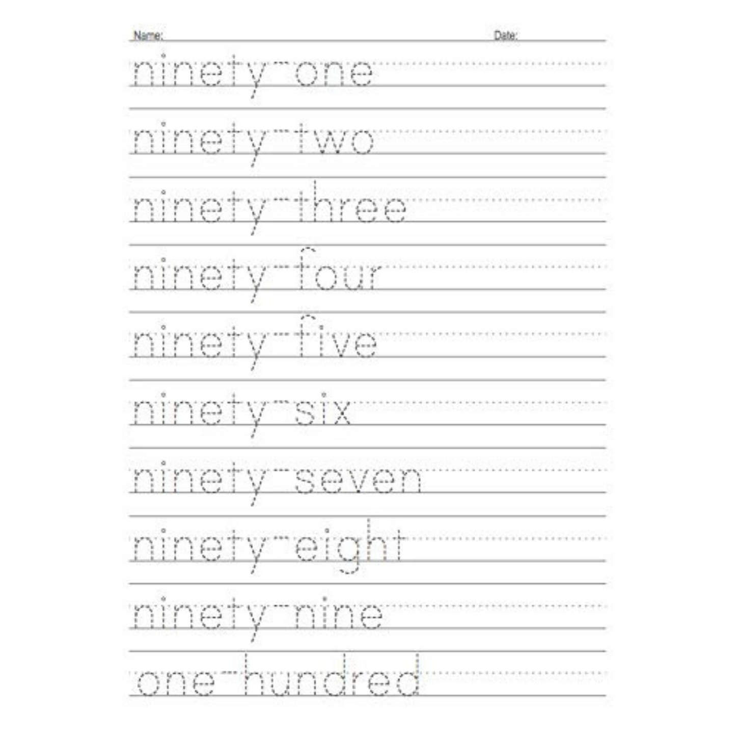 Handwriting Practice Book for Kids Ages 6-10: Printing workbook for Grades 1, 2 & 3, Learn to Trace Alphabet Letters and Numbers 1-100, Sight Words, ... and Math Drills for Grades 1, 2, 3 & 4) - Chickadees Wooden Toys