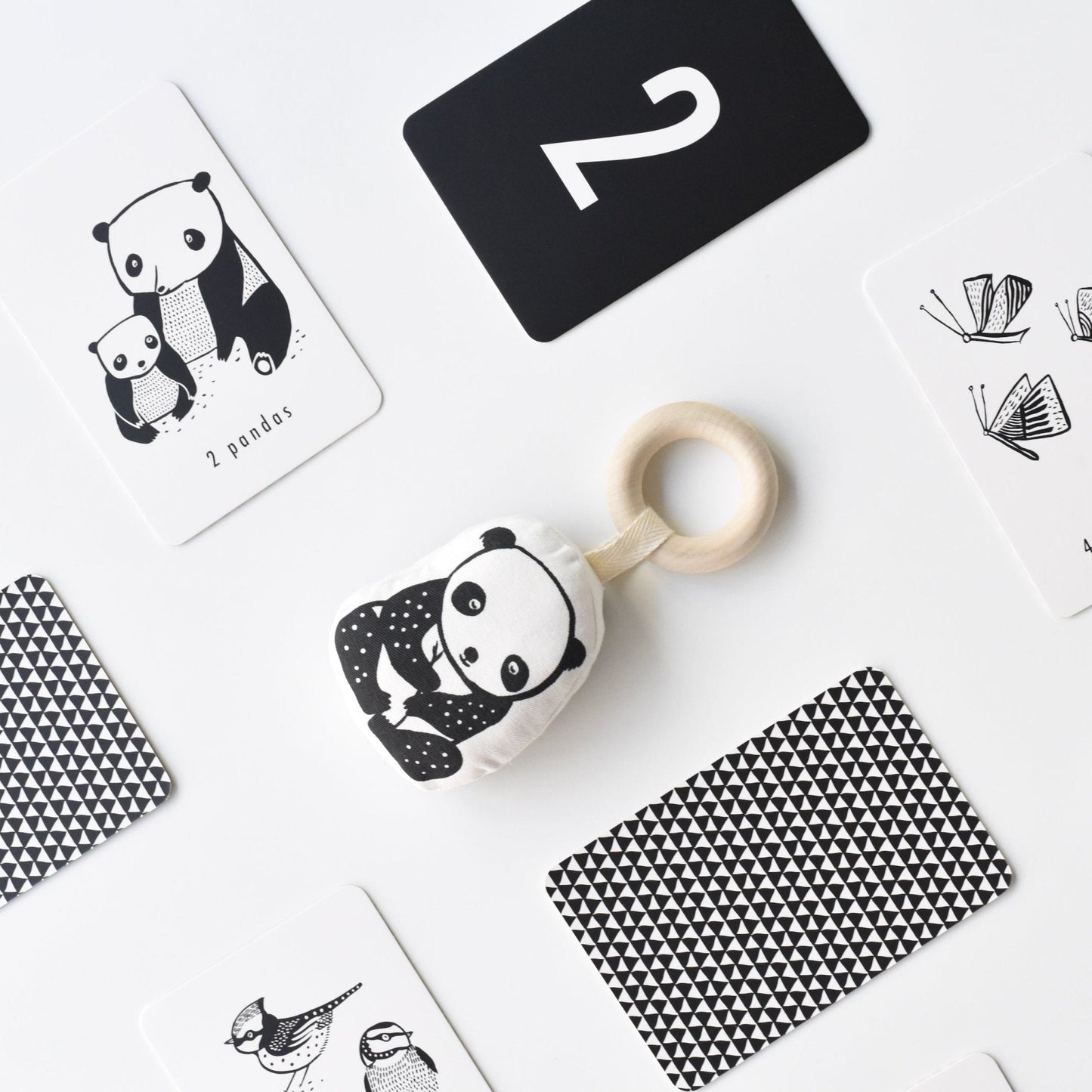Nature Number Cards - Chickadees Wooden Toys
