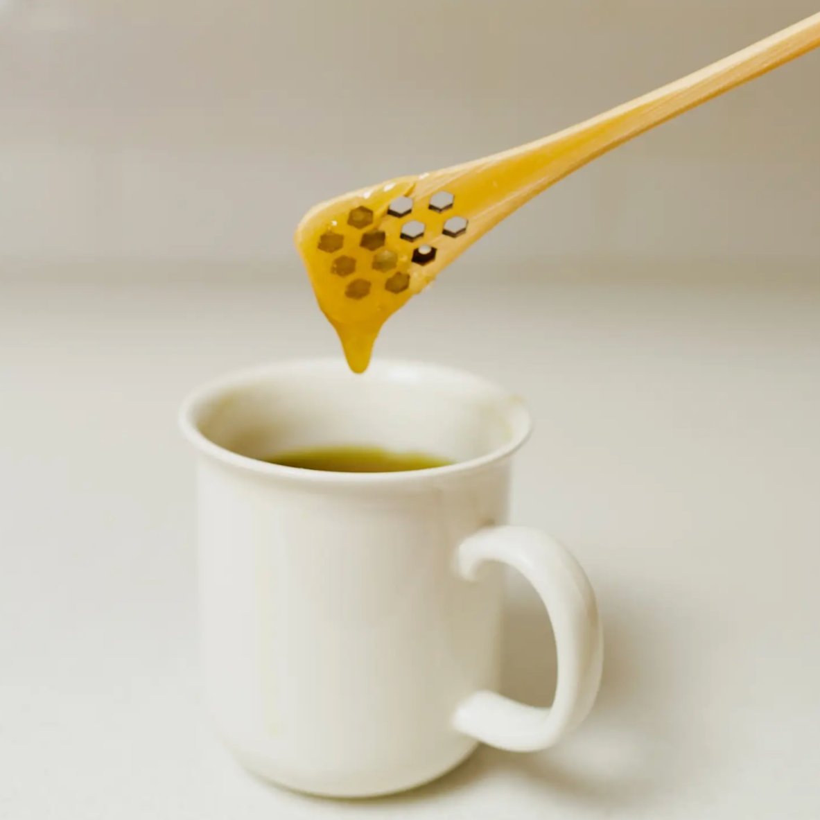 Bamboo Honey Dipper Spoon - Chickadees Wooden Toys