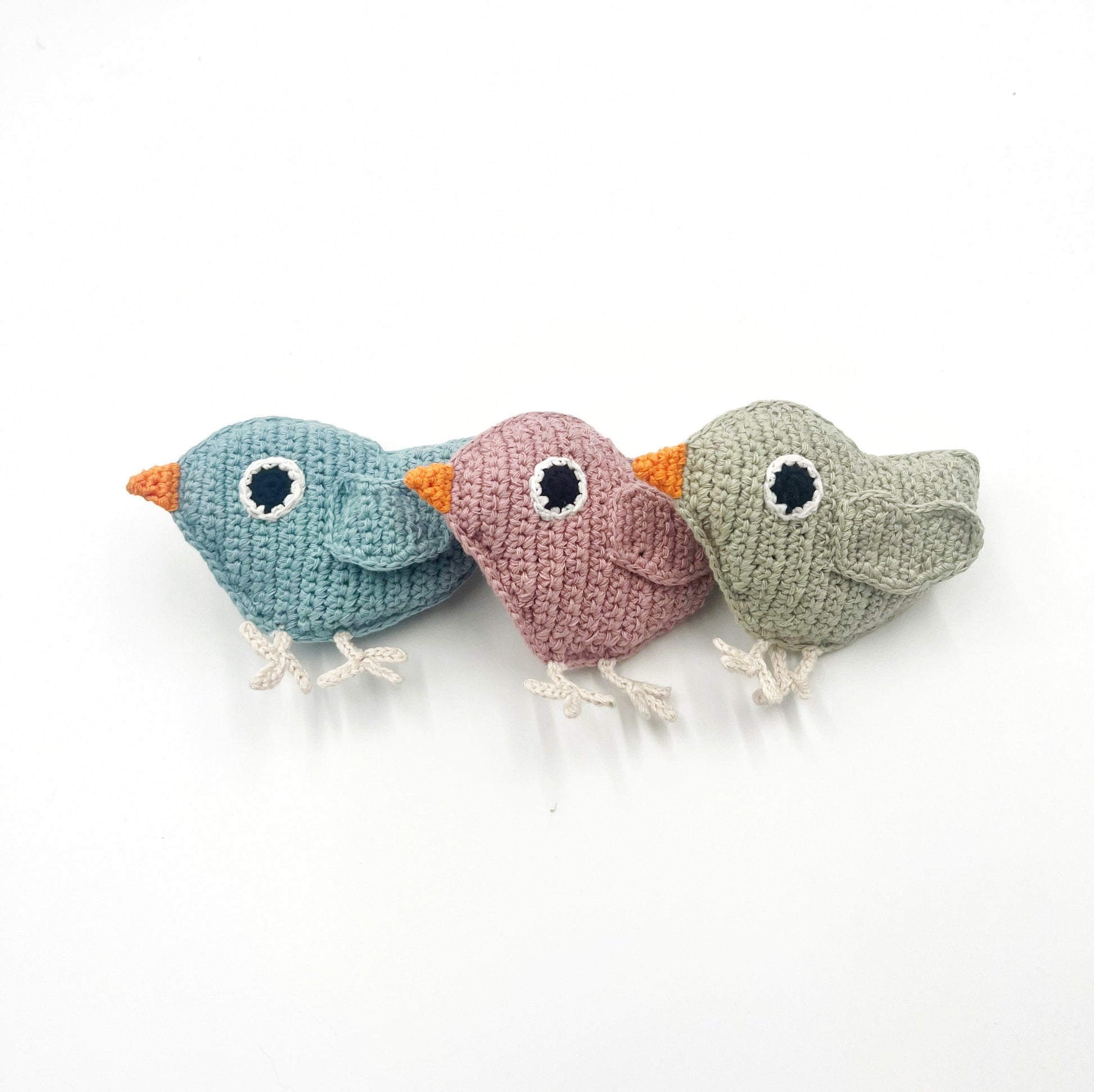 Little Bird Rattle - Chickadees Wooden Toys