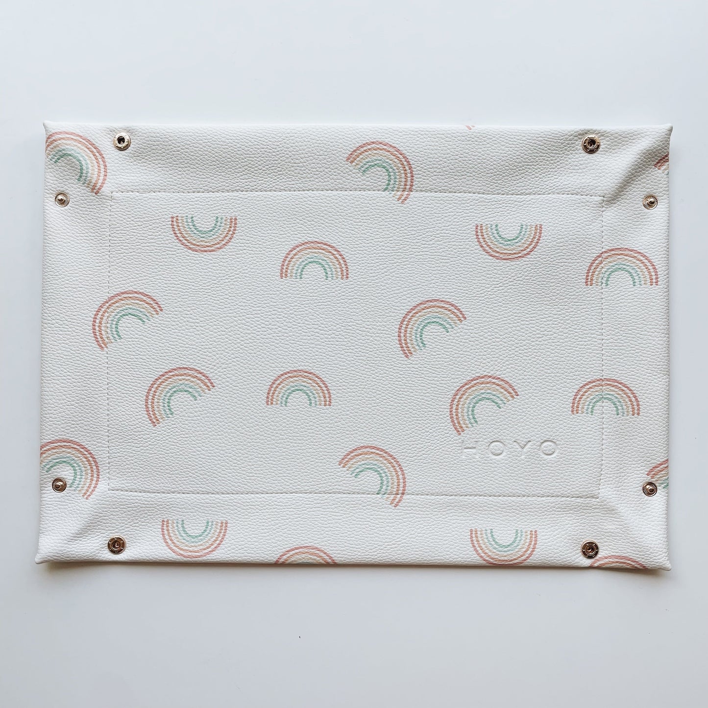 HOYO x CPKC mini mat (rainbow) - Chickadees Wooden Toys