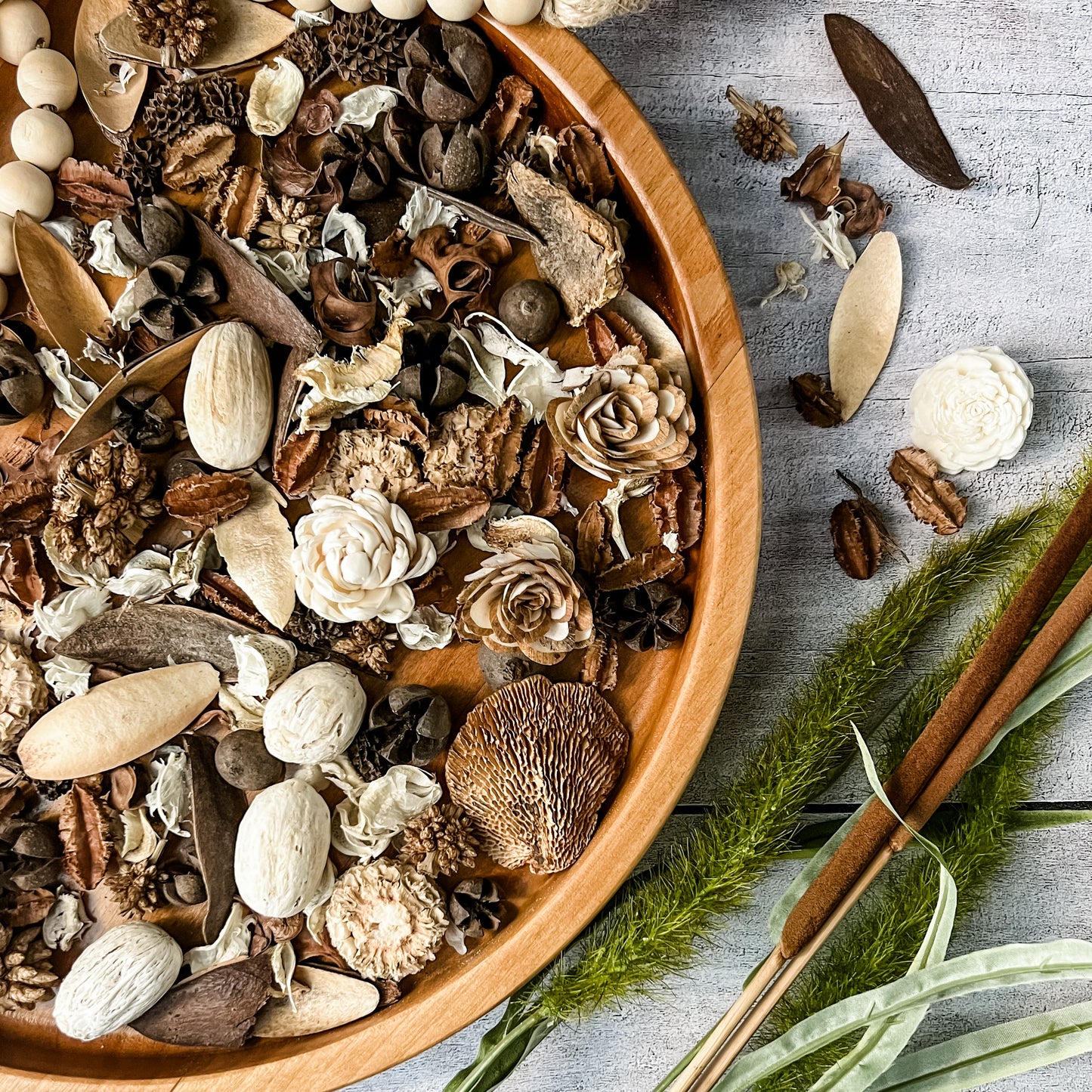 Natural Dried Botanical Bin Filler - Chickadees Wooden Toys