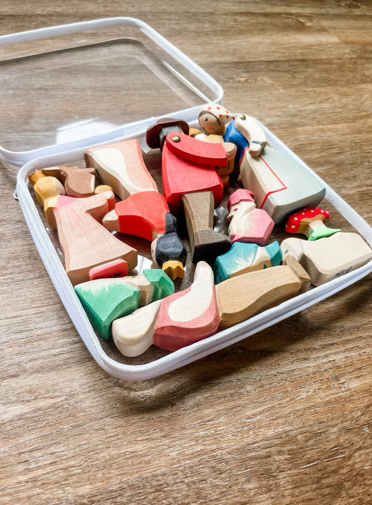 Medium Bliss Bins®️ - Chickadees Wooden Toys