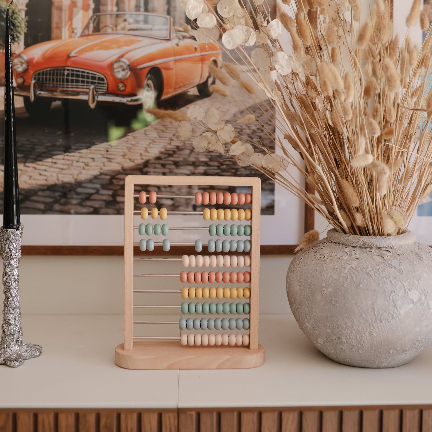 Wooden Abacus - Chickadees Wooden Toys