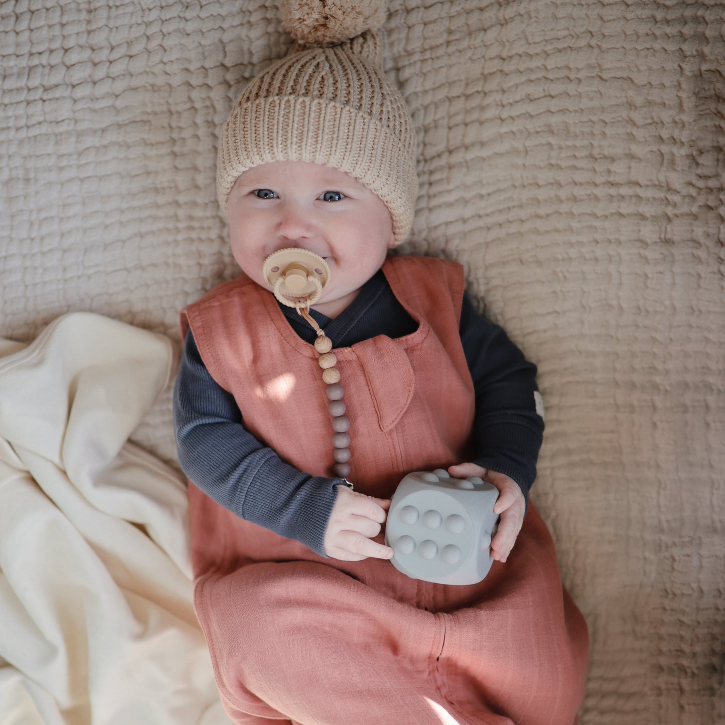 Organic Cotton Sleep Bag - Chickadees Wooden Toys