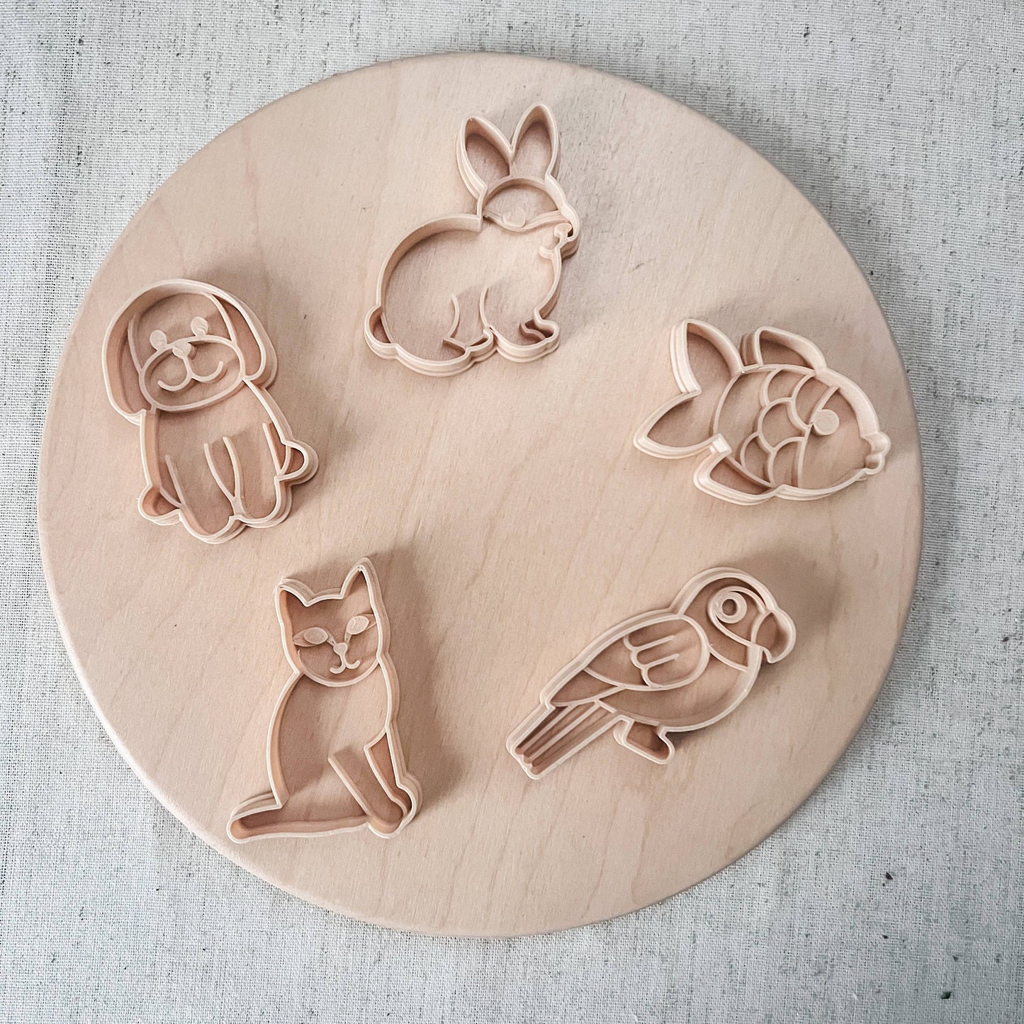 Pets Eco Cutter set - Chickadees Wooden Toys