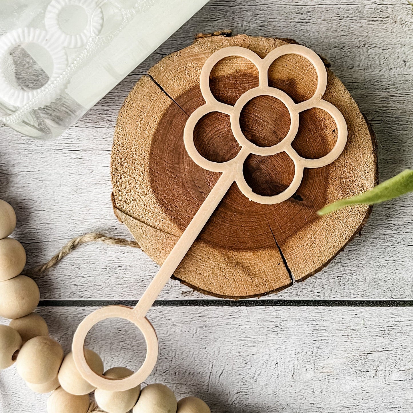 Eco Bubble Wand - Chickadees Wooden Toys