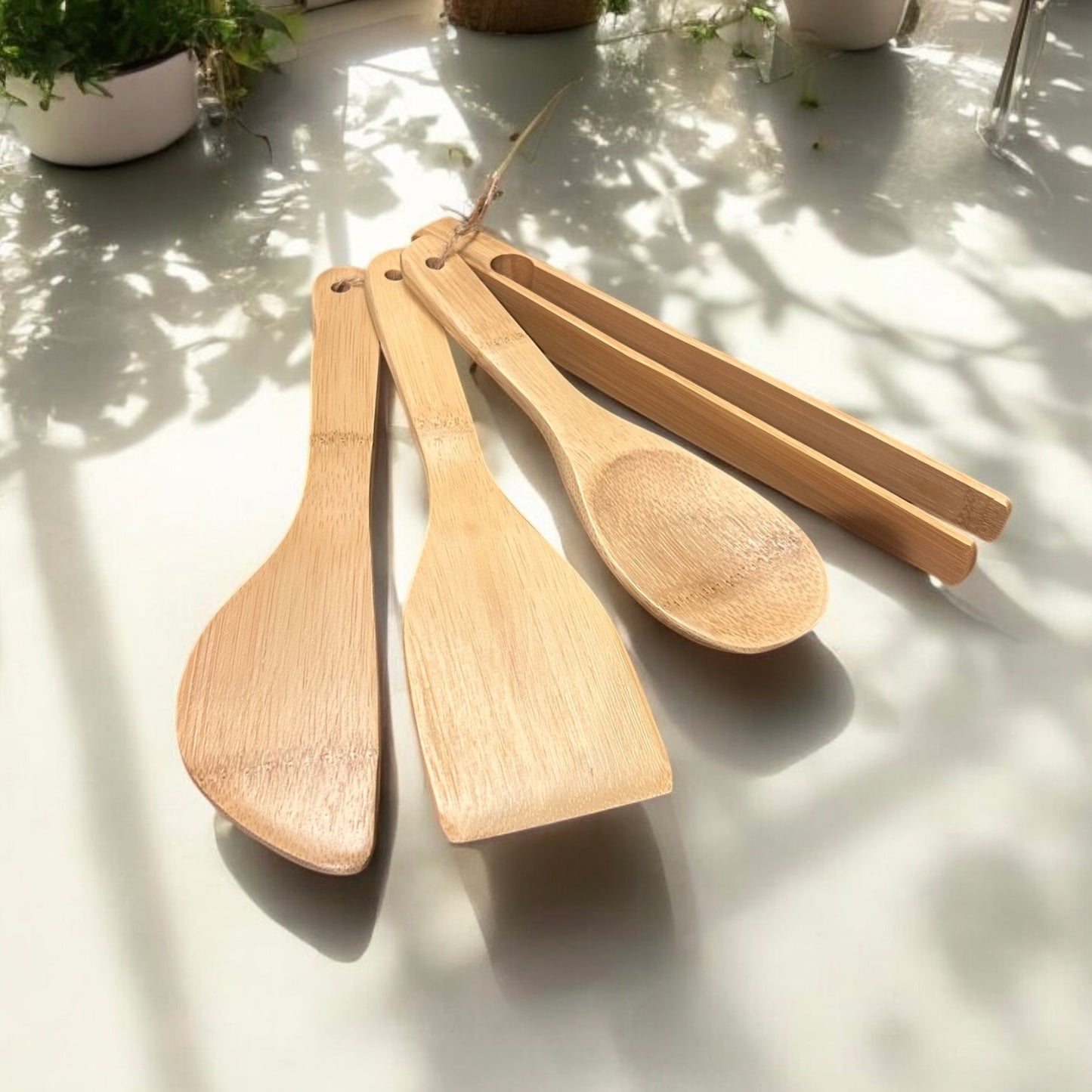 Kitchen Utensil Set | 4 Piece - Chickadees Wooden Toys