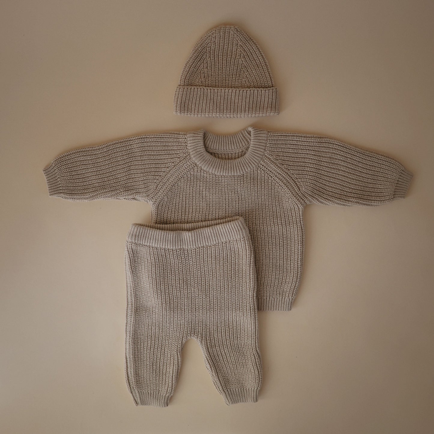 Chunky Knit Beanie - Chickadees Wooden Toys
