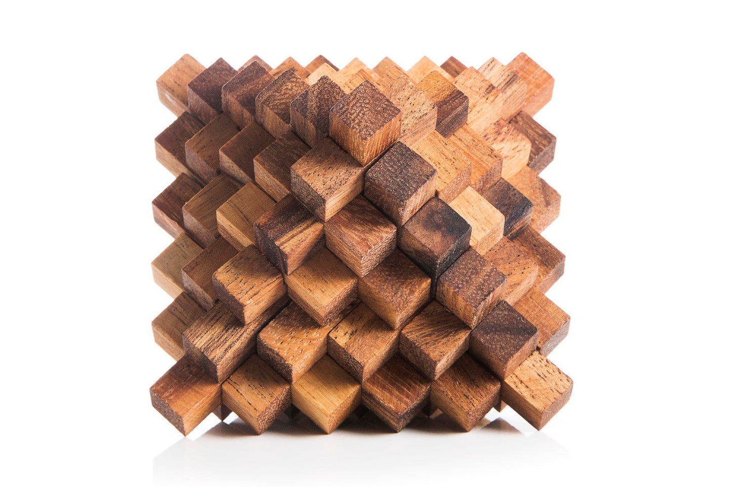 Japanese Interlocking Ladder Puzzle - Chickadees Wooden Toys