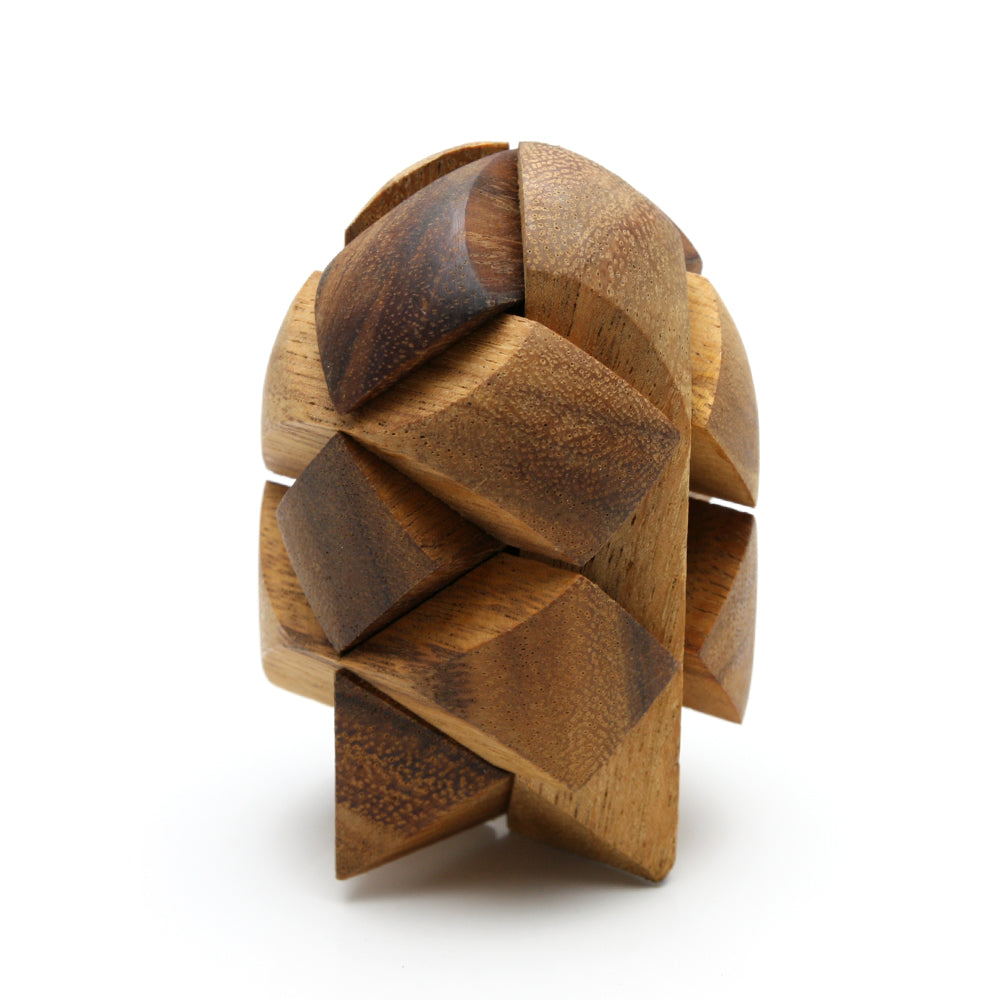 Rocket Puzzle - Wooden Interlocking Puzzle - Chickadees Wooden Toys