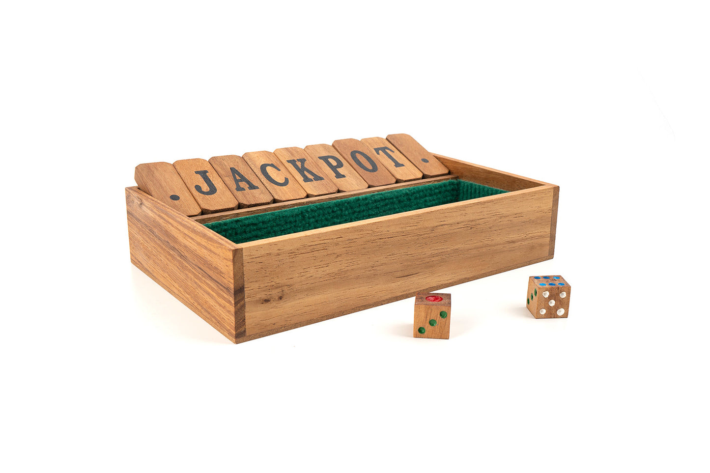 Shut The Box Game - Chickadees Wooden Toys