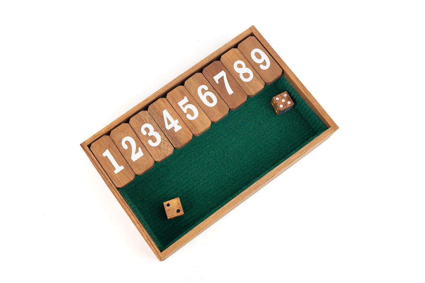 Shut The Box Game - Chickadees Wooden Toys