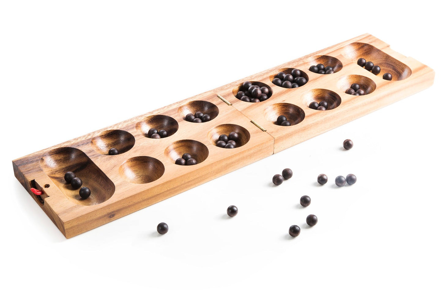 Wooden Folding Mancala Board Game - Chickadees Wooden Toys