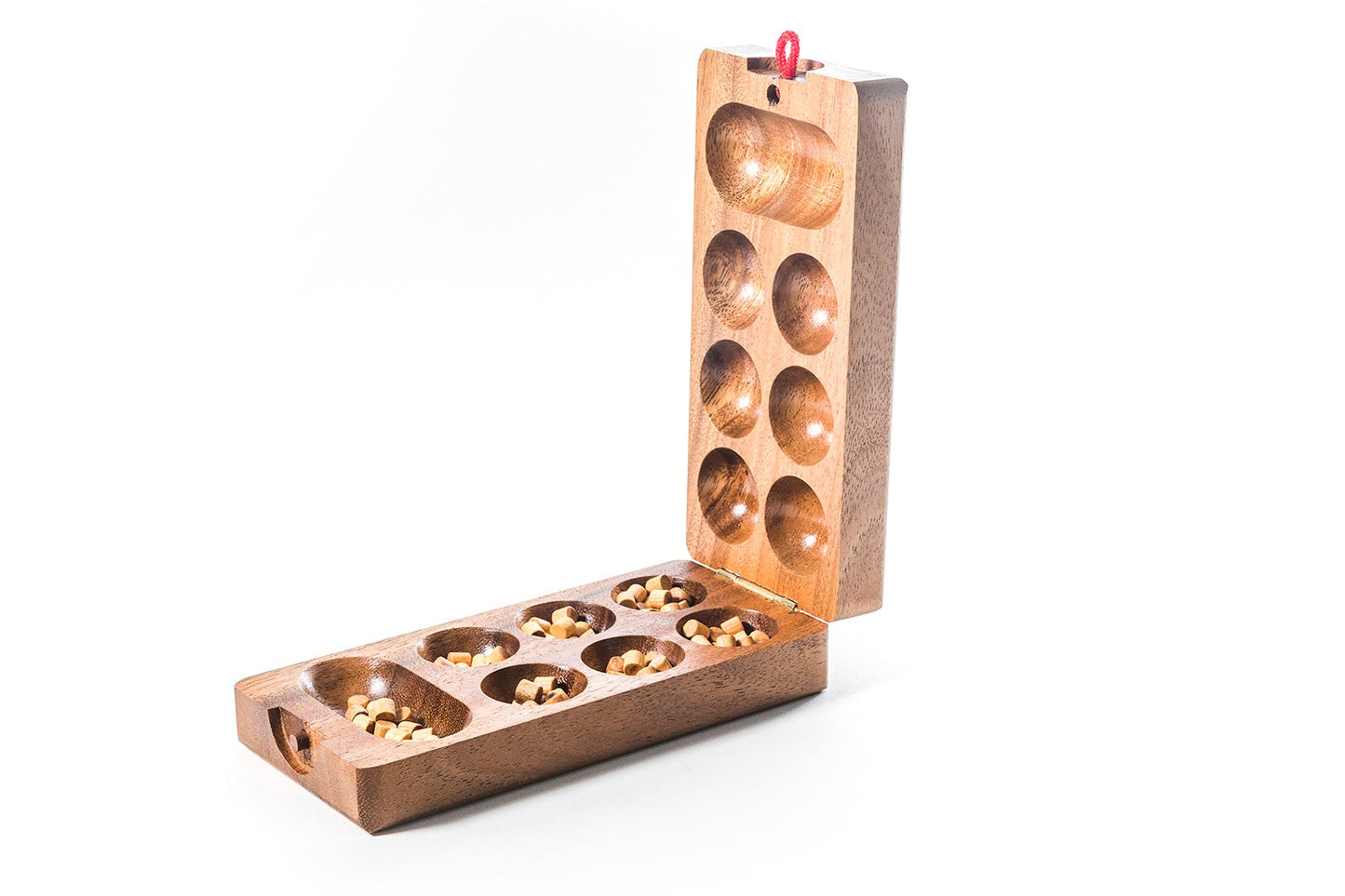 Wooden Folding Mancala Board Game - Chickadees Wooden Toys