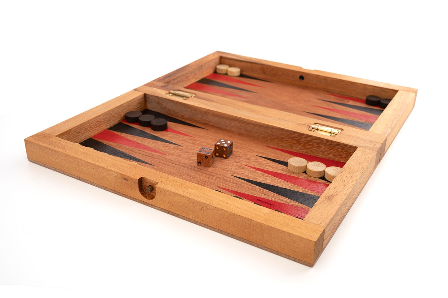 Backgammon & Checkers Board Game - Chickadees Wooden Toys