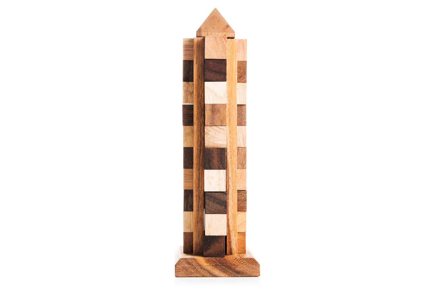 Sky Tower - Complex Packing Puzzle - Chickadees Wooden Toys