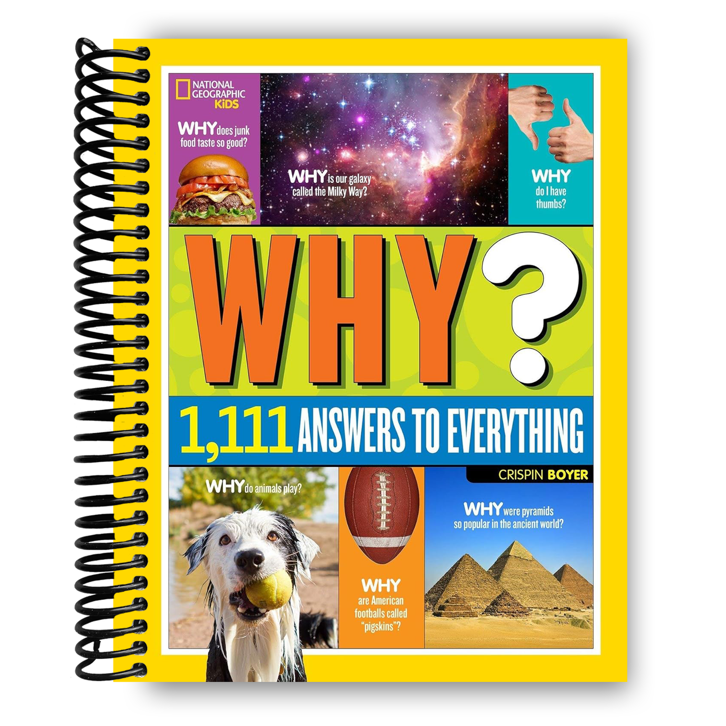 National Geographic Kids Why?: Over 1,111 Answers to Everything (Spiral Bound) - Chickadees Wooden Toys
