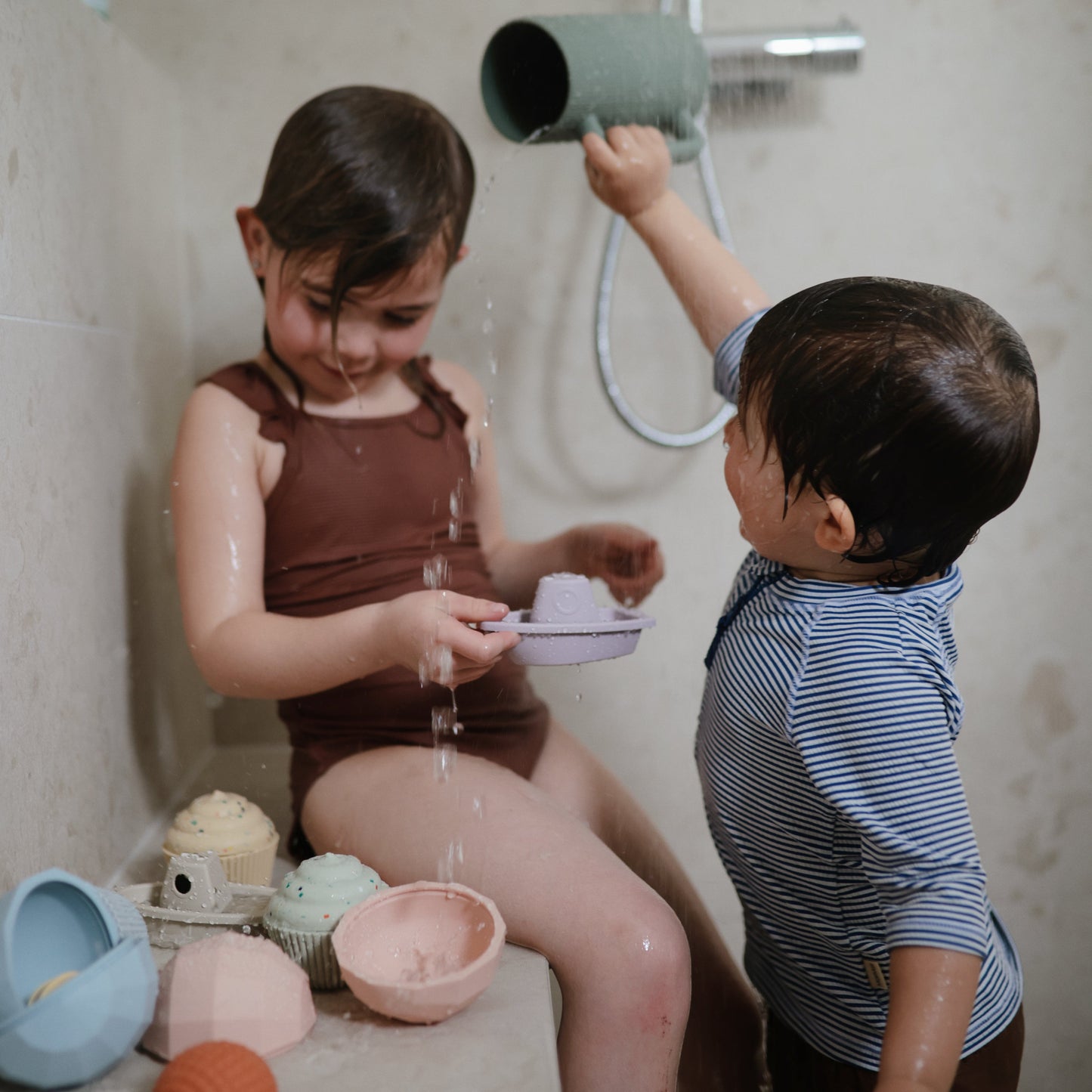 Bath Rinse Cup - Chickadees Wooden Toys