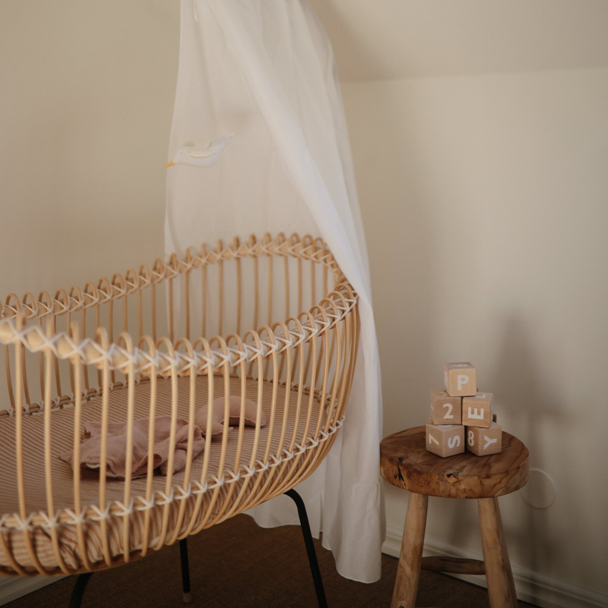 Moon Lovey Blanket - Chickadees Wooden Toys