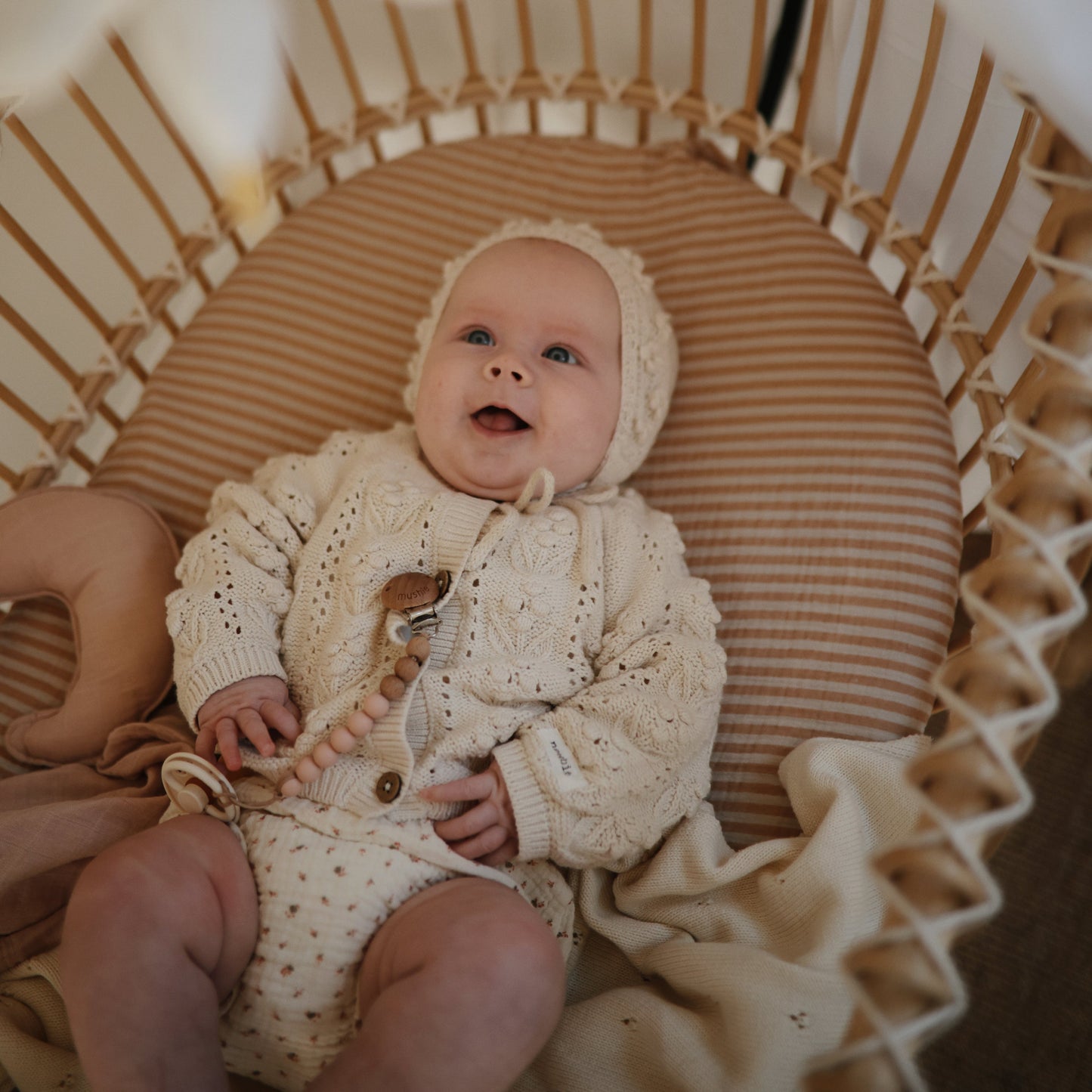 Moon Lovey Blanket - Chickadees Wooden Toys