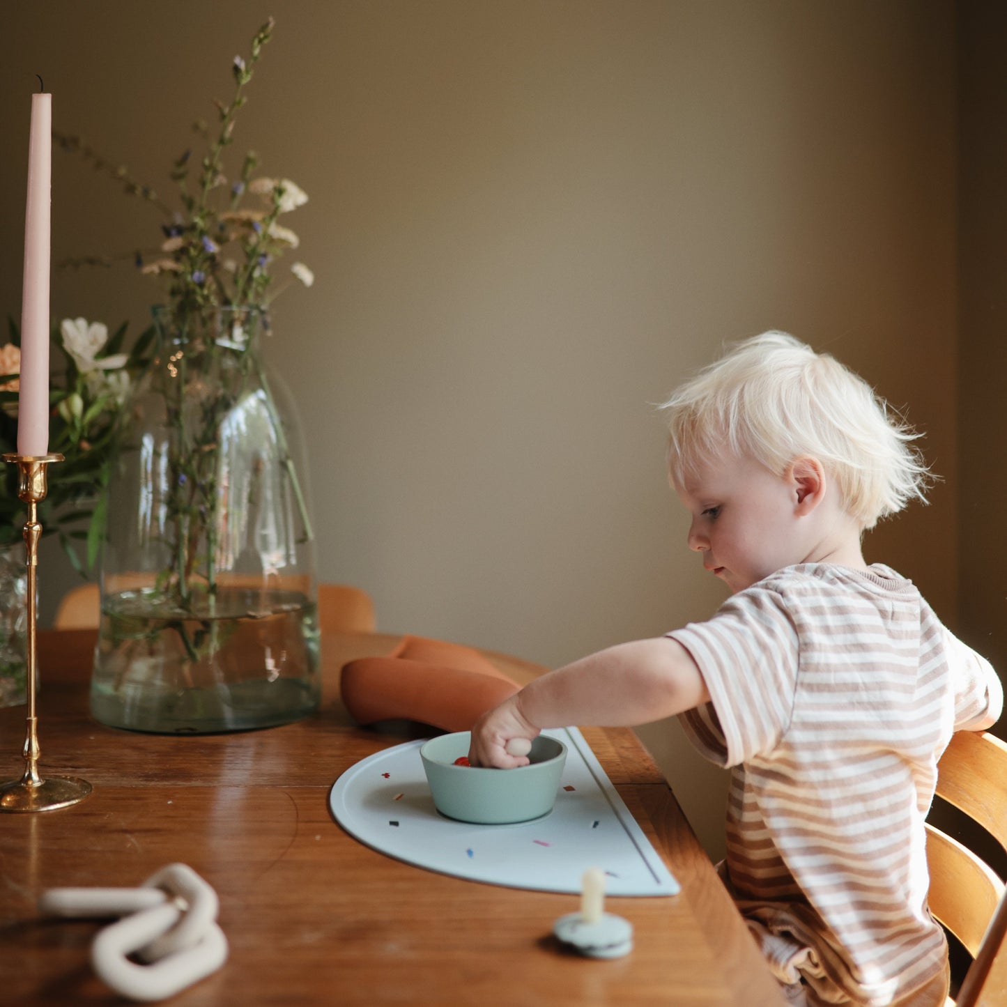 Silicone Placemat - Chickadees Wooden Toys