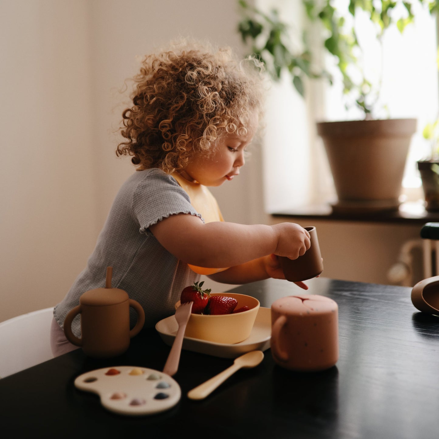 Snack Cup - Chickadees Wooden Toys