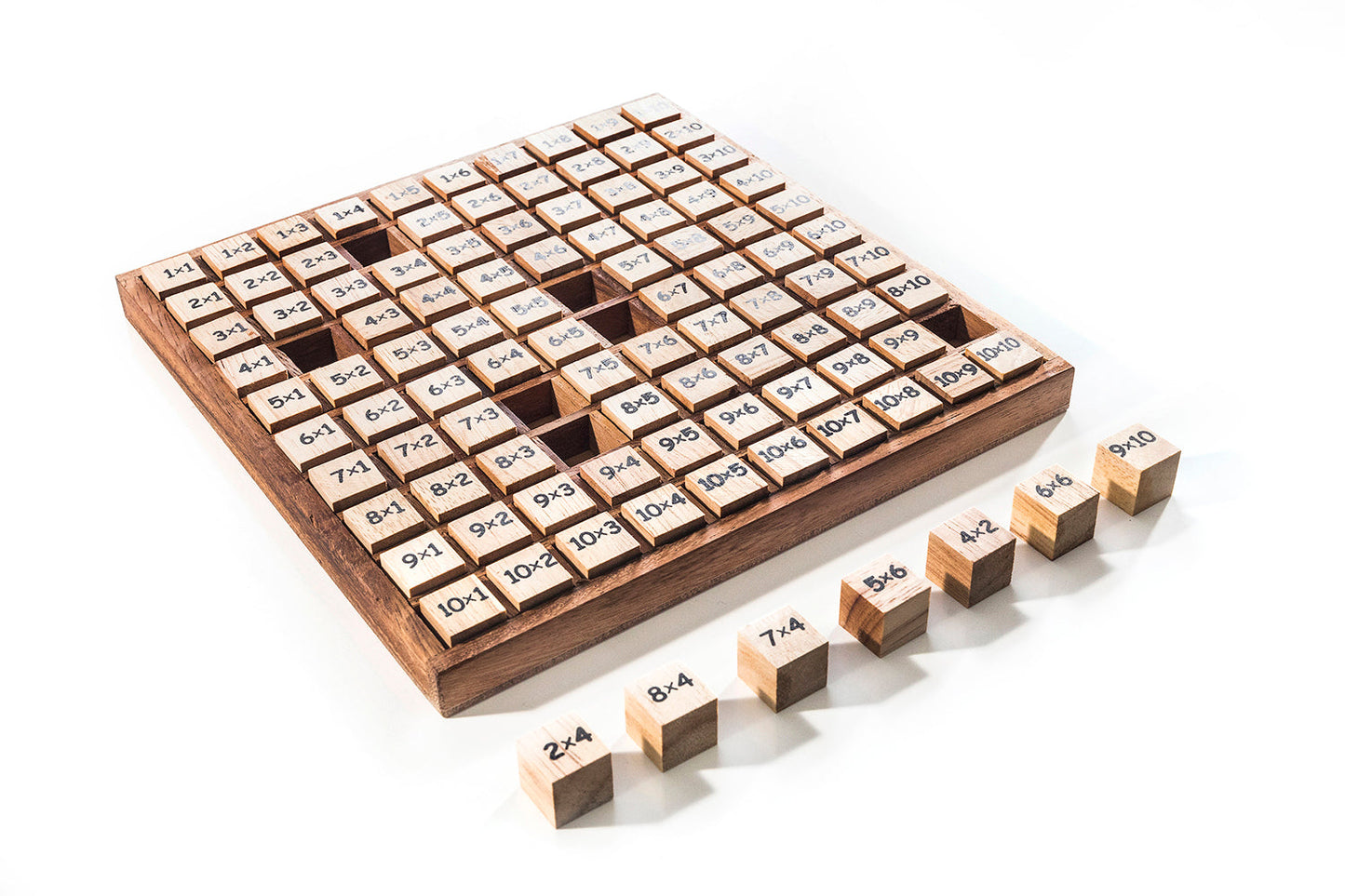 Multiplication Table - Hundred Board - Chickadees Wooden Toys