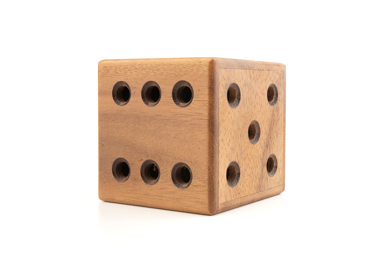 Dice Maze Puzzle - Wooden Brain Teaser Puzzle - Chickadees Wooden Toys