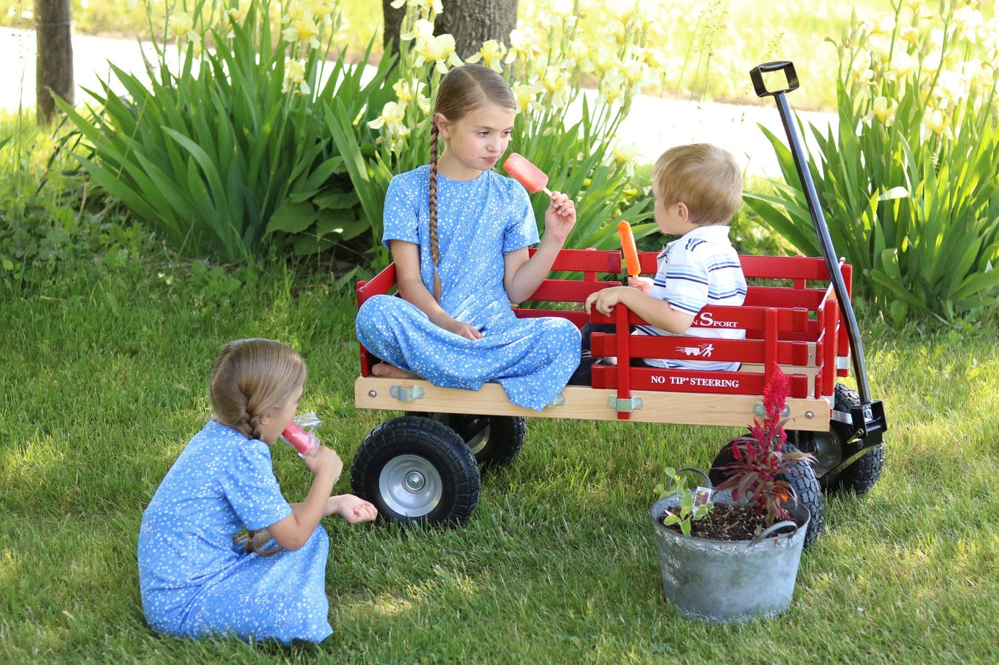 Berlin Flyer Sport Wagon - Model F410 - Amish Made in Ohio, USA - Chickadees Wooden Toys