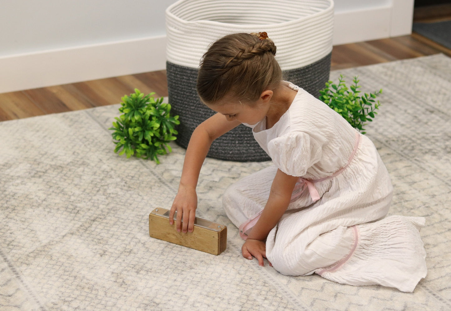 Amish-Made Wooden Marble Brain Teaser Toy, Perfect for Coffee Table - Chickadees Wooden Toys